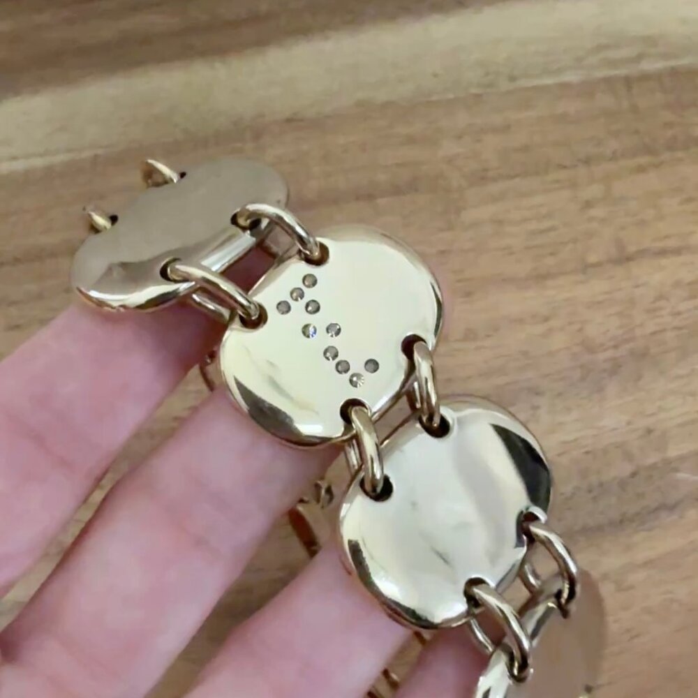 Dyrberg/Kern Vibrante bracelet with Swarovski crystals